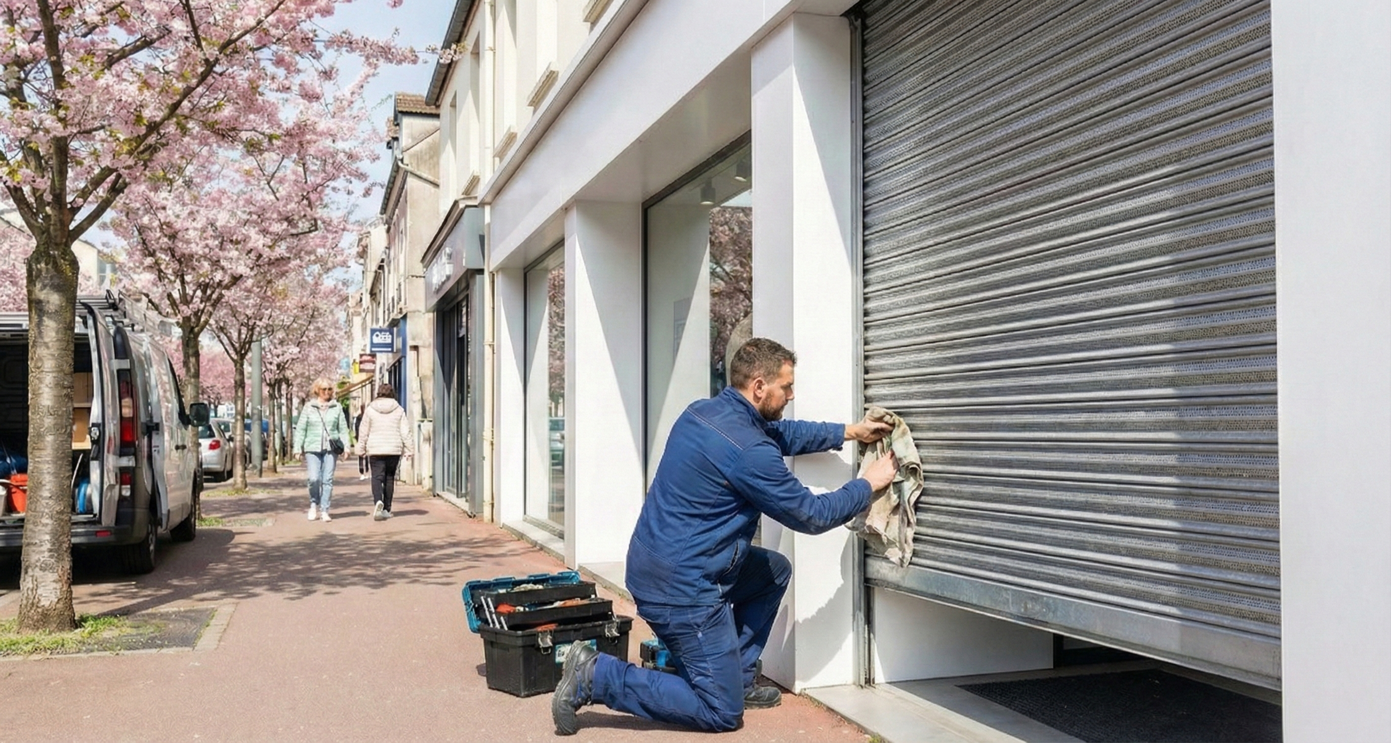 Contrat entretien rideau métallique Argenteuil