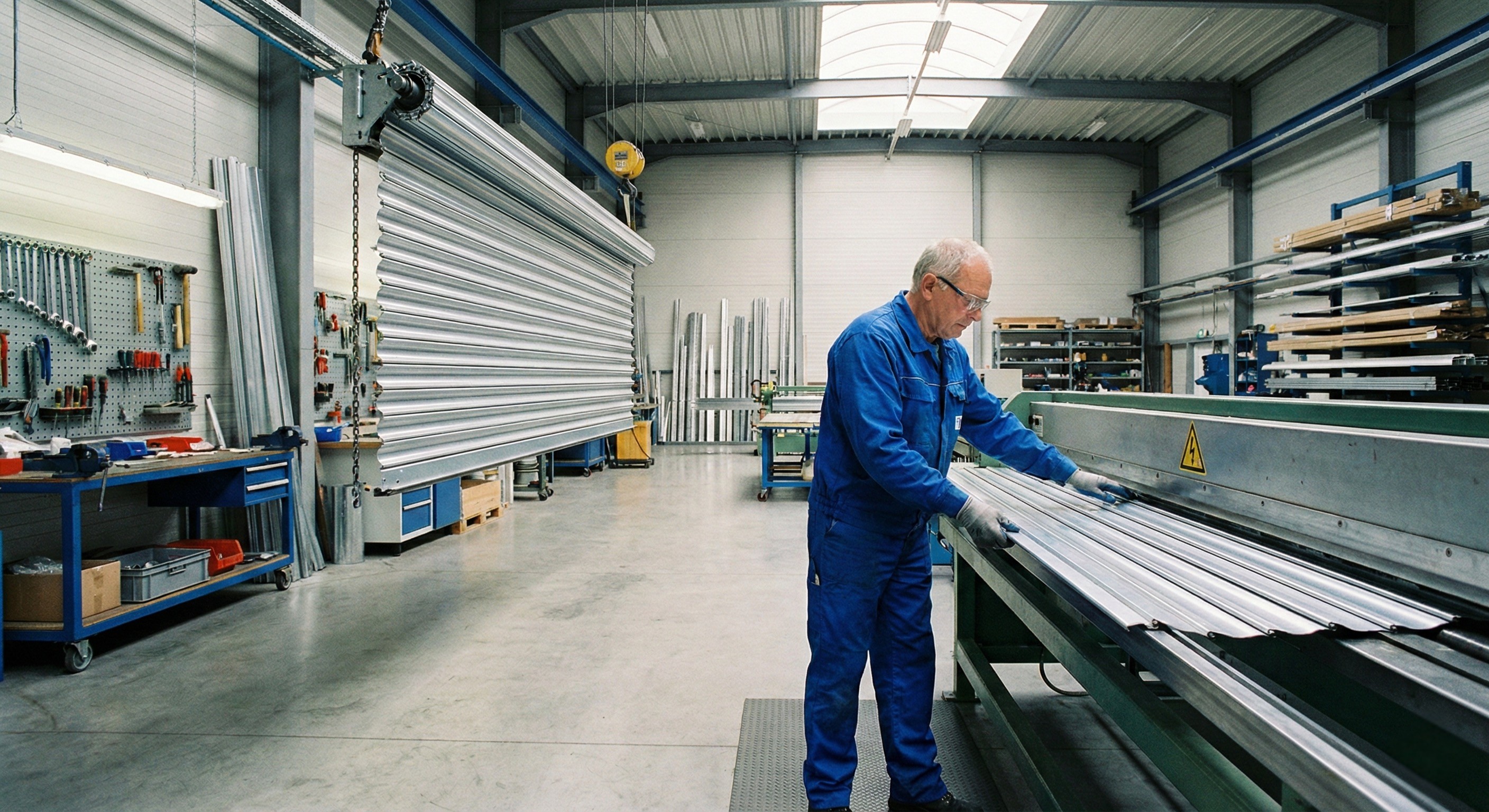 Sécurisation rideau métallique anti-effraction Argenteuil